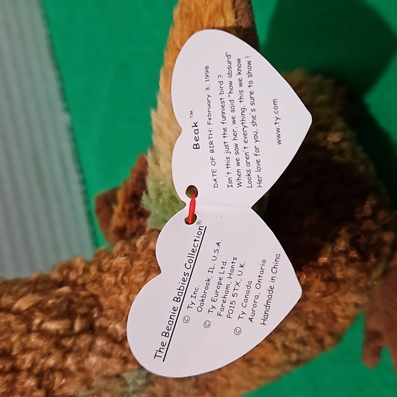 Beak - Set of Two - Ty Beanie Babies - Picture 6 of 9